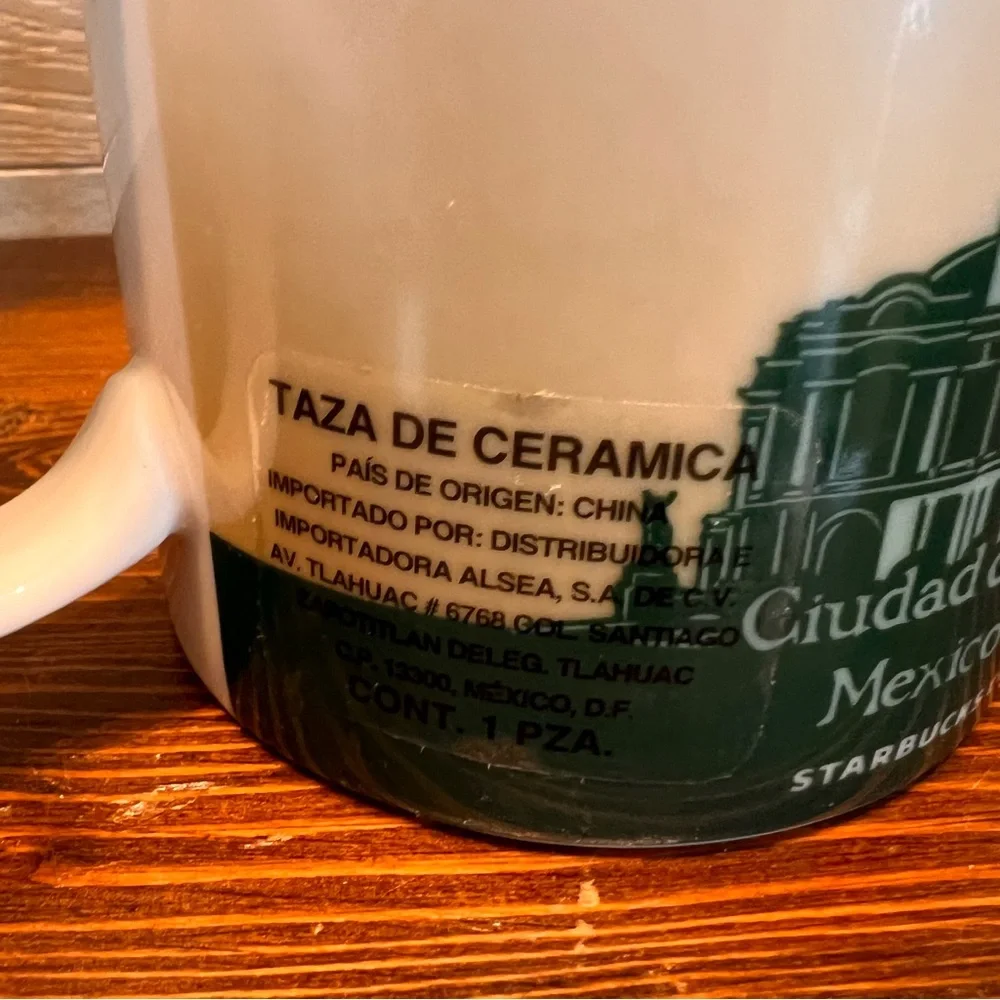Ciudad de Mexico Collector Starbucks Collector  2014 Coffee Mug Mexico‎ City